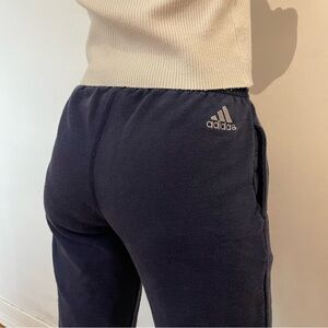 adidas Navy Cropped Chinos
